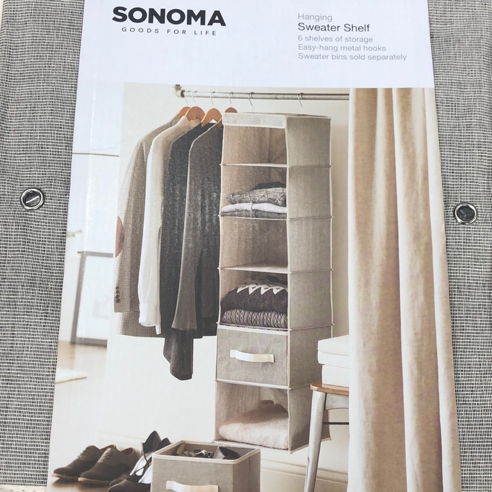 Sonoma Hanging Sweater Shelf